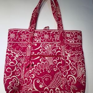Vera Bradley Large Pink Tote Bag